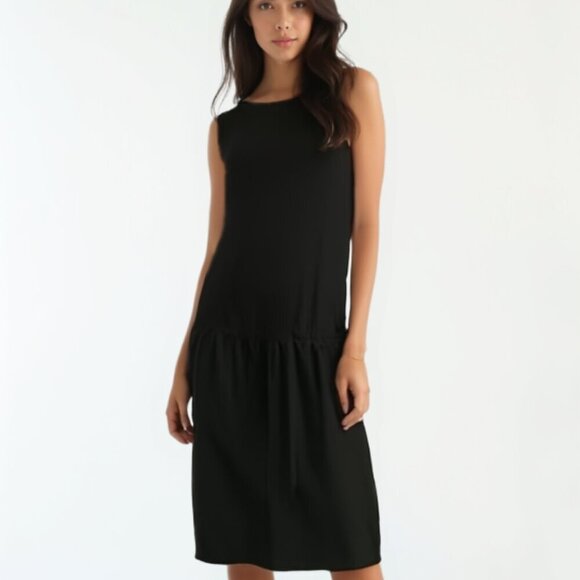 Tilley Packable Sleek Black Leisure Dress S - Picture 1 of 12
